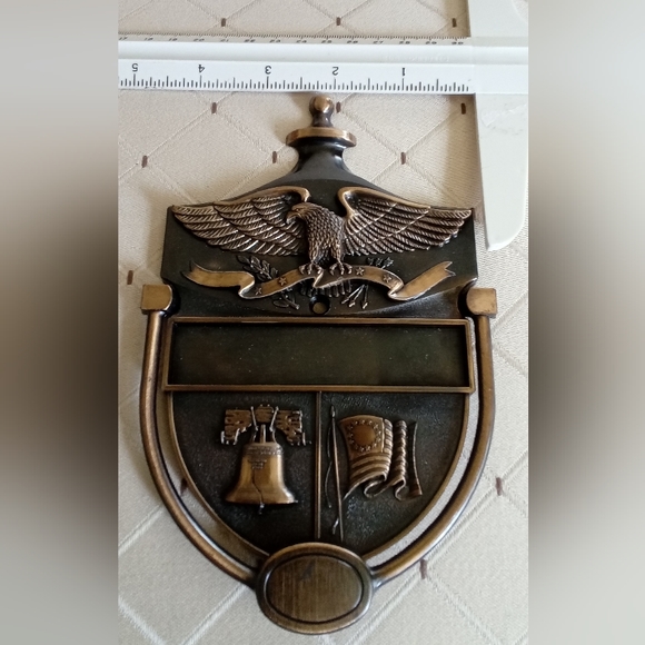 DOOR KNOCKER, PATRIOTIC, BICENTENNIAL ,VINTAGE - Picture 2 of 5